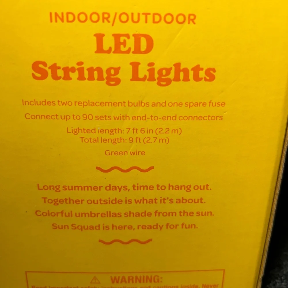 Outdoor LED String Lights - Picture 2 of 3